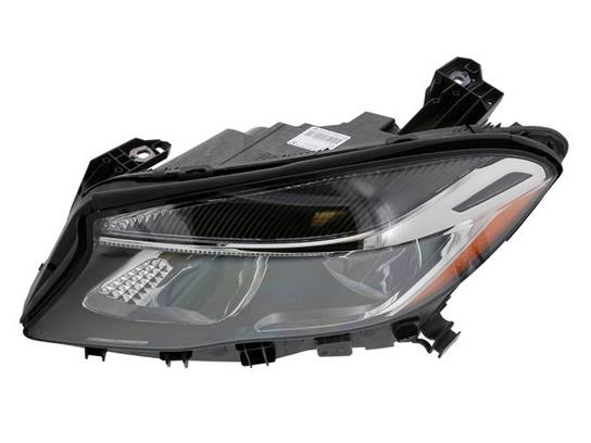 Mercedes Headlight Assembly - Driver Side (Halogen) 1569062900